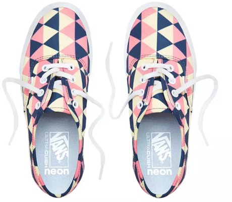 Vans Authentic SF 'Neon Triangles' VN0A3MU6QB8 Shop Vans Authentic SF 'Neon Triangles' VN0A3MU6QB8