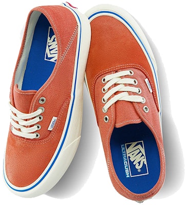 Vans Authentic Sf Orange/White VN0A3MU64UH Shop Vans Authentic Sf Orange/White VN0A3MU64UH