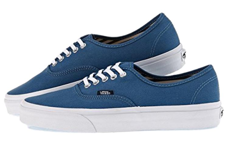 Buy Vans Authentic 舒適百搭氣質輕便 耐磨防滑 低筒板鞋 男女同款 藍色