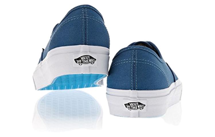 Lookbook Vans Authentic 舒適百搭氣質輕便 耐磨防滑 低筒板鞋 男女同款 藍色