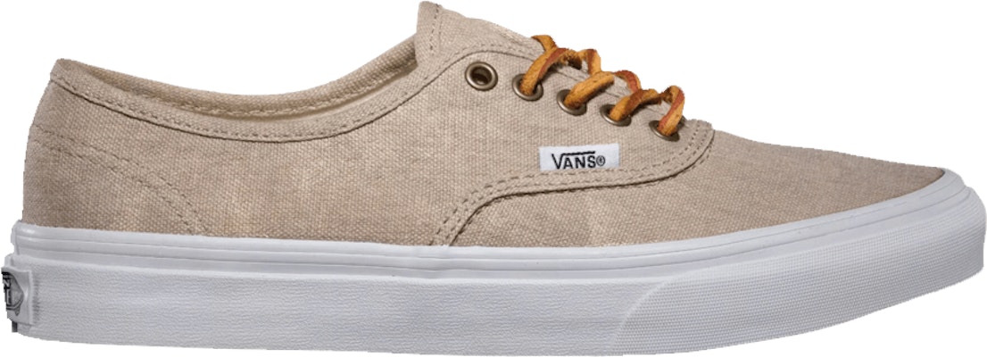 Vans Authentic Slim 'Washed Canvas - Cream' VN000QEVC7T Buy Vans Authentic Slim 'Washed Canvas - Cream' VN000QEVC7T