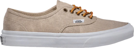 Vans Authentic Slim 'Washed Canvas - Cream' VN000QEVC7T Vans Authentic Slim 'Washed Canvas - Cream' VN000QEVC7T