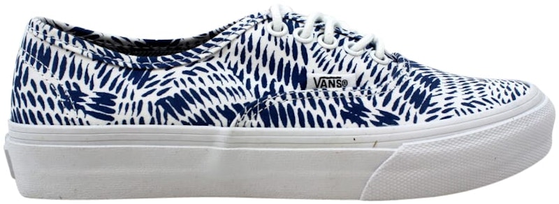 Buy Vans Authentic Slim Geo Campuran 'Navy' VN-0XG6FI8