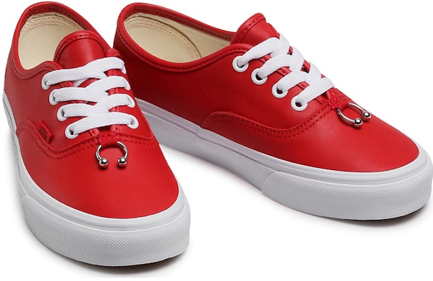 반스 어센틱 레드 스니커즈 (Vans Authentic Red Sneakers) VN0A348A40E Order 반스 어센틱 레드 스니커즈 (Vans Authentic Red Sneakers) VN0A348A40E