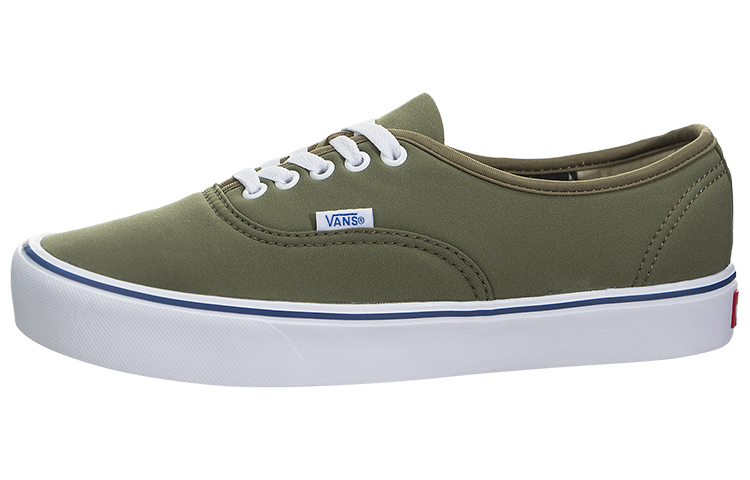 Buy Vans Authentic 輕便透氣 低筒休閒板鞋 綠色