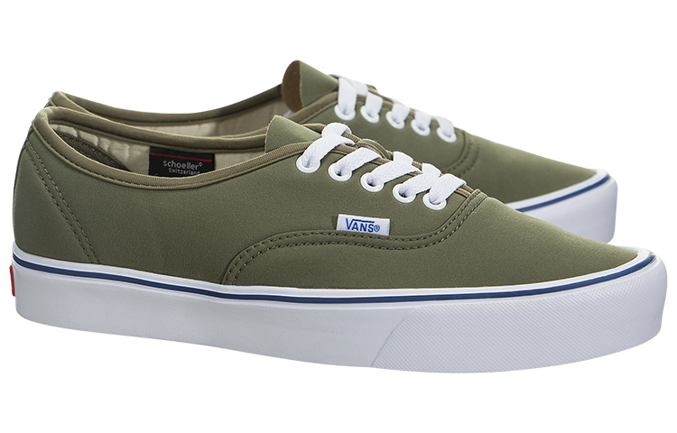 Order Vans Authentic 輕便透氣 低筒休閒板鞋 綠色