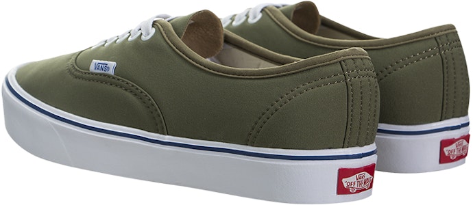 Vans Authentic 輕便透氣 低筒休閒板鞋 綠色 Lookbook Vans Authentic 輕便透氣 低筒休閒板鞋 綠色