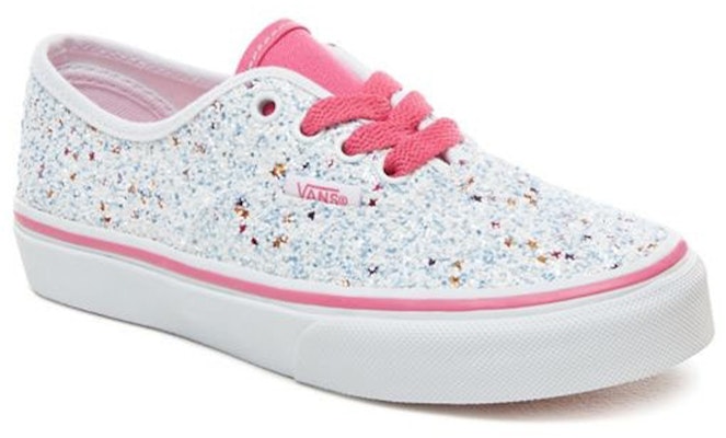 반스 어센틱 화이트/실버/핑크 스니커즈 VN0A38H3VI6 Lookbook 반스 어센틱 화이트/실버/핑크 스니커즈 VN0A38H3VI6