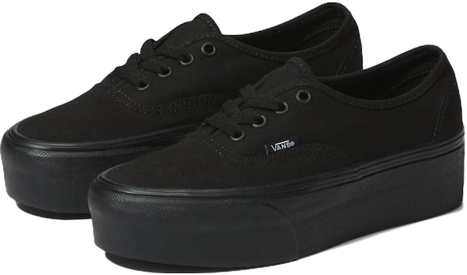 Vans Authentic Stackform '黑色' VN0A5KXXBKA Lookbook Vans Authentic Stackform '黑色' VN0A5KXXBKA