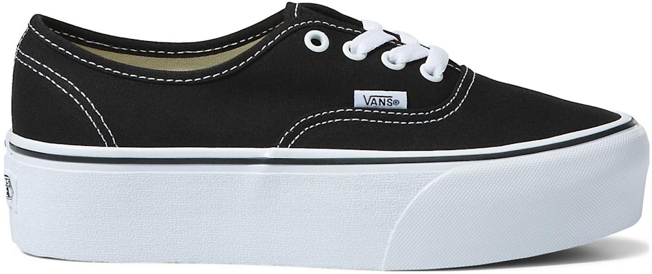 Vans Authentic Stackform 休閒 厚底 低筒 板鞋 男女同款 黑白 Order Vans Authentic Stackform 休閒 厚底 低筒 板鞋 男女同款 黑白