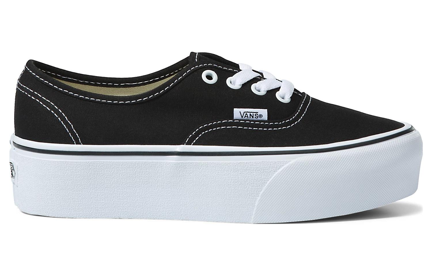Lookbook Vans Authentic 增高鞋 '黑白' VN0A5KXXBMX