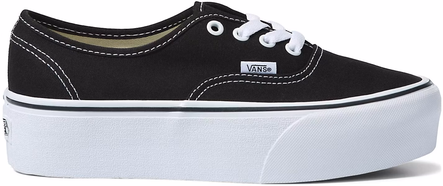 Vans Authentic 增高鞋 '黑白' VN0A5KXXBMX Lookbook Vans Authentic 增高鞋 '黑白' VN0A5KXXBMX