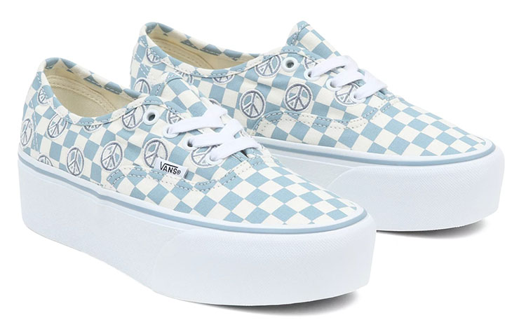 Lookbook Vans Authentic Stackform ''Bleu Blanc'' VN0A5KXXBD2