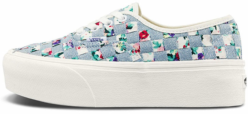 Vans Authentic Stackform 'Woven - Floral and Denim' VN0A5KXXAZA Buy Vans Authentic Stackform 'Woven - Floral and Denim' VN0A5KXXAZA