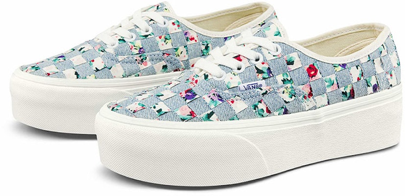 Vans Authentic Stackform 'Woven - Floral and Denim' VN0A5KXXAZA Order Vans Authentic Stackform 'Woven - Floral and Denim' VN0A5KXXAZA
