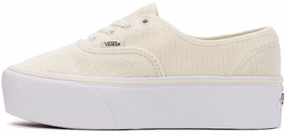 Vans Authentic Stackform Rib Knit 'Cream White' VN0A5KXXAZ1 Vans Authentic Stackform Rib Knit 'Cream White' VN0A5KXXAZ1