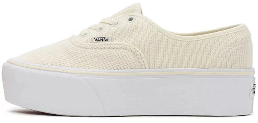 Vans Authentic Stackform Rib Knit ''Crème Blanche'' VN0A5KXXAZ1 Buy Vans Authentic Stackform Rib Knit ''Crème Blanche'' VN0A5KXXAZ1