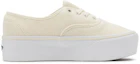 Order Vans Authentic Stackform Rib Knit ''Crème Blanche'' VN0A5KXXAZ1