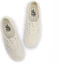 Shop Vans Authentic Stackform Rib Knit ''Crème Blanche'' VN0A5KXXAZ1
