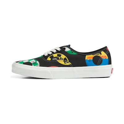 Vans Authentic Stacks Shoes 'Black Yellow Blue'