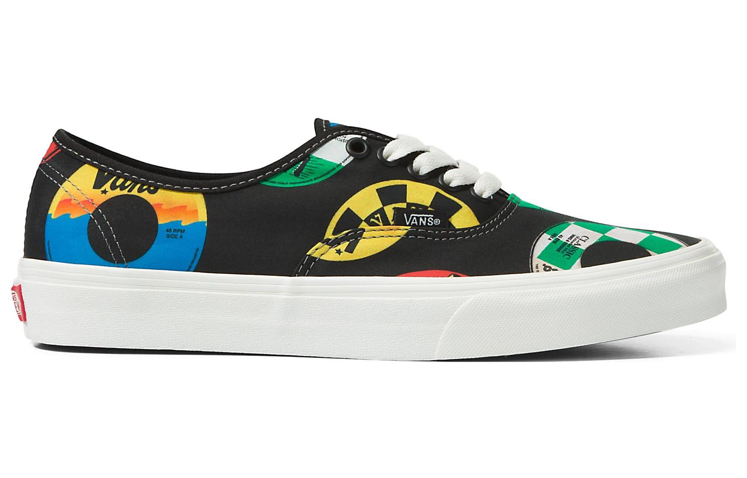 Vans Authentic Stacks Shoes 'Black Yellow Blue' 圖 2