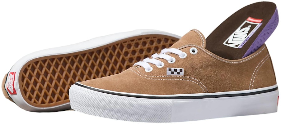 Vans Authentic 绒面革滑板鞋 棕色 VN0A5FC8ZBH Lookbook Vans Authentic 绒面革滑板鞋 棕色 VN0A5FC8ZBH