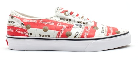 Vans Authentic Supreme Campbells Soup OQOD6VL Vans Authentic Supreme Campbells Soup OQOD6VL