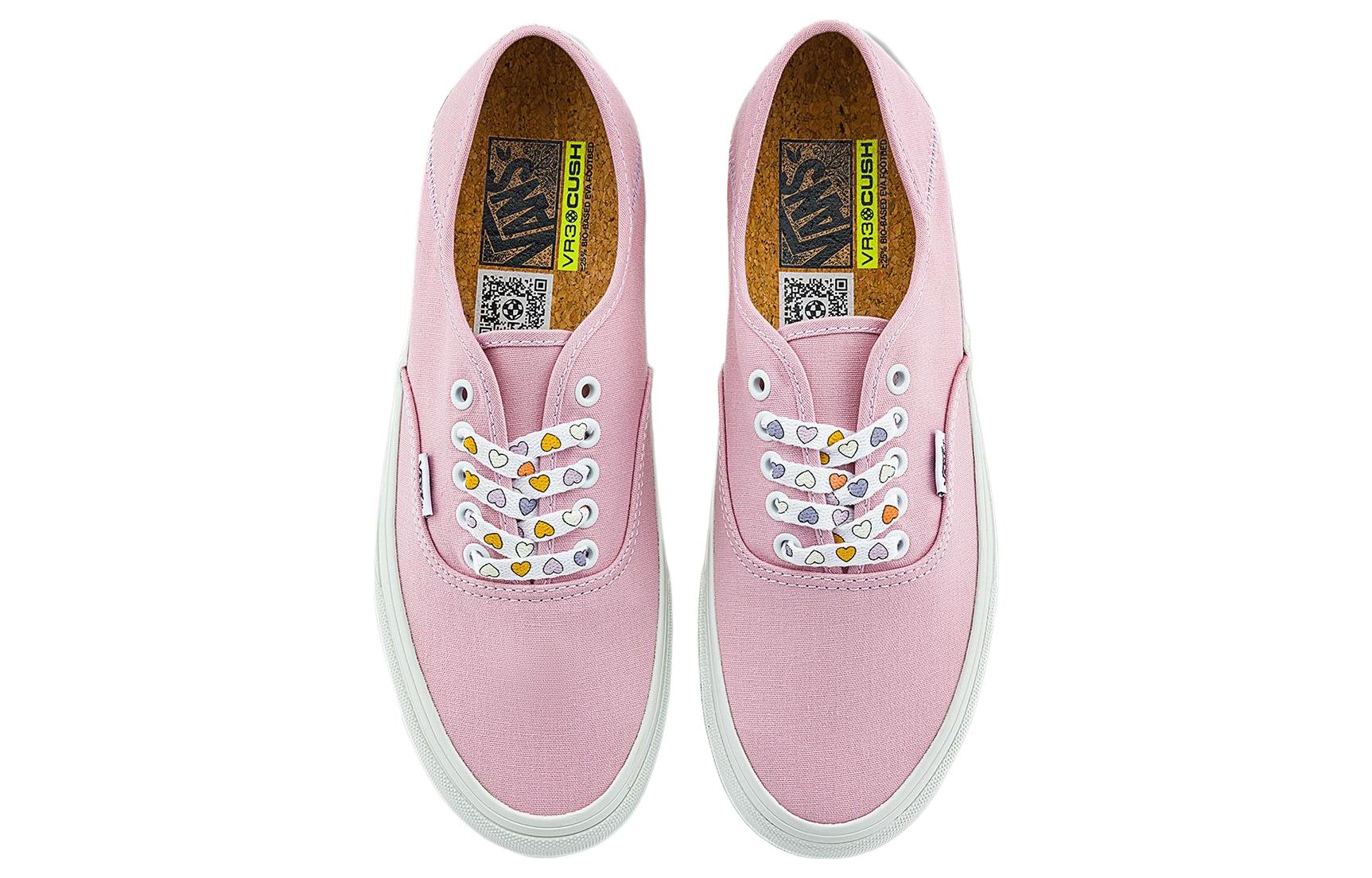 Lookbook Vans Authentic VR3 防滑耐磨 低筒 滑板鞋 男女同款 粉色