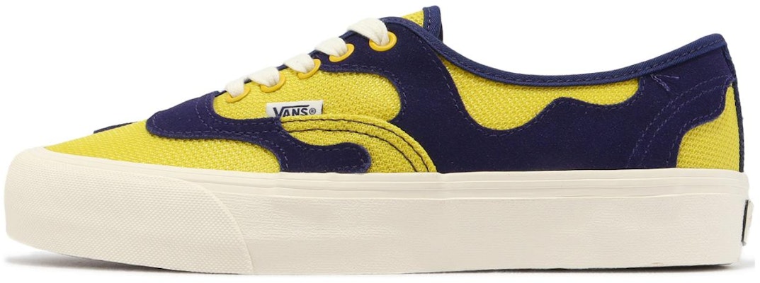Vans Authentic VR3 LX 'Patchwork - Blue Yellow' VN0005WQBLU Buy Vans Authentic VR3 LX 'Patchwork - Blue Yellow' VN0005WQBLU