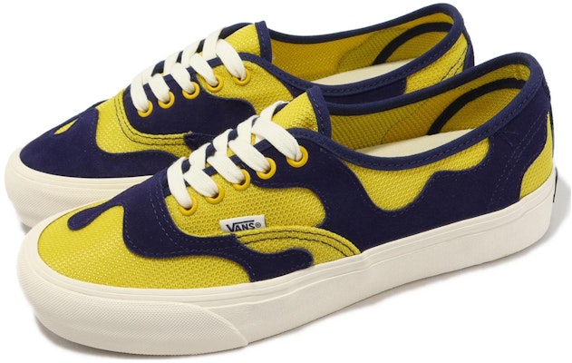 Vans Authentic VR3 LX '拼布 - 蓝黄款' VN0005WQBLU Lookbook Vans Authentic VR3 LX '拼布 - 蓝黄款' VN0005WQBLU