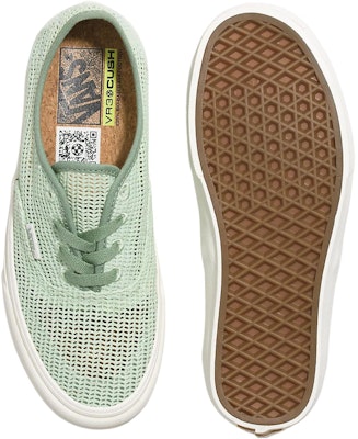 Vans Authentic VR3 SF 網眼 輕便耐磨防滑 低幫 板鞋 男女同款 綠色 Shop Vans Authentic VR3 SF 網眼 輕便耐磨防滑 低幫 板鞋 男女同款 綠色