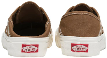 Shop Vans Authentic Vr3 Sf 彩繪花卉 防滑耐磨 低幫 板鞋 男女同款 棕