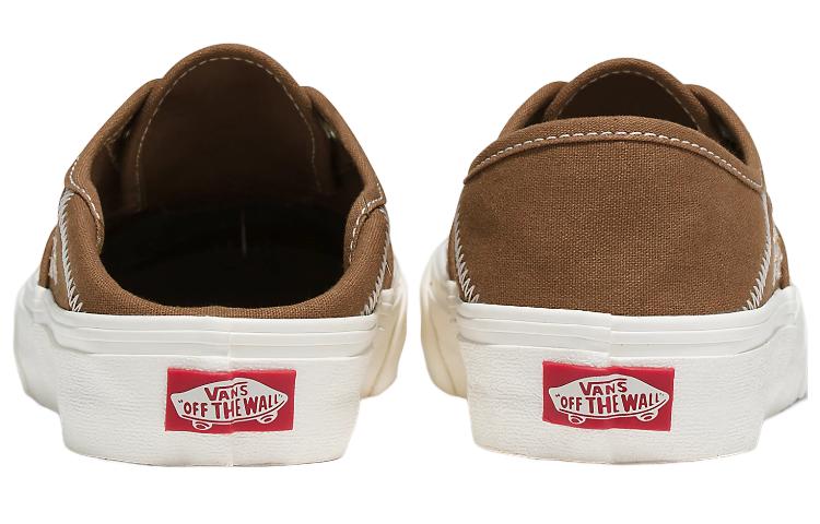 Shop Vans Authentic Vr3 Sf 彩繪花卉 防滑耐磨 低幫 板鞋 男女同款 棕