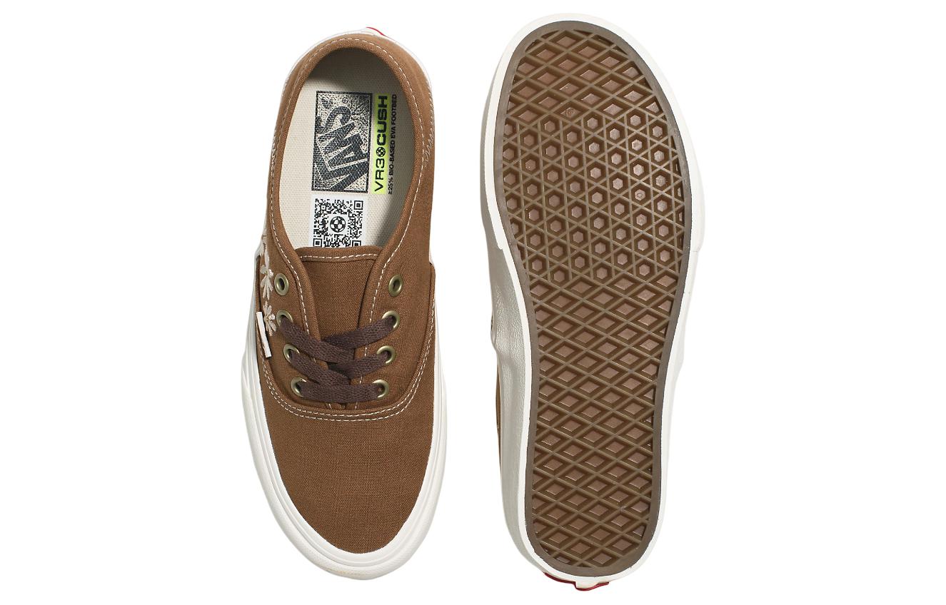 Purchase Vans Authentic Vr3 Sf 彩繪花卉 防滑耐磨 低幫 板鞋 男女同款 棕