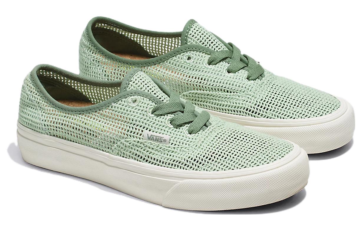 Order Vans Authentic VR3 SF 網眼 輕便耐磨防滑 低幫 板鞋 男女同款 綠色