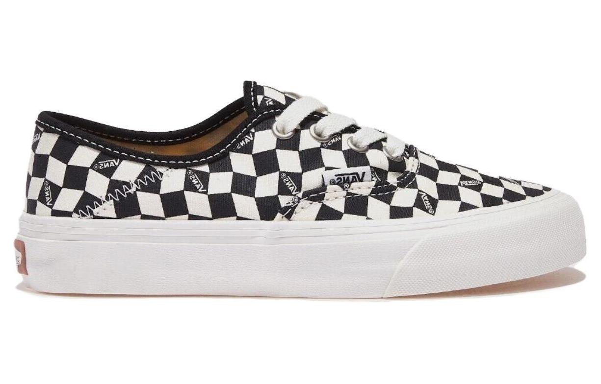 Order 반스 어센틱 VR3 SF 체커보드 "마시멜로 블랙" VN000DNBKIG