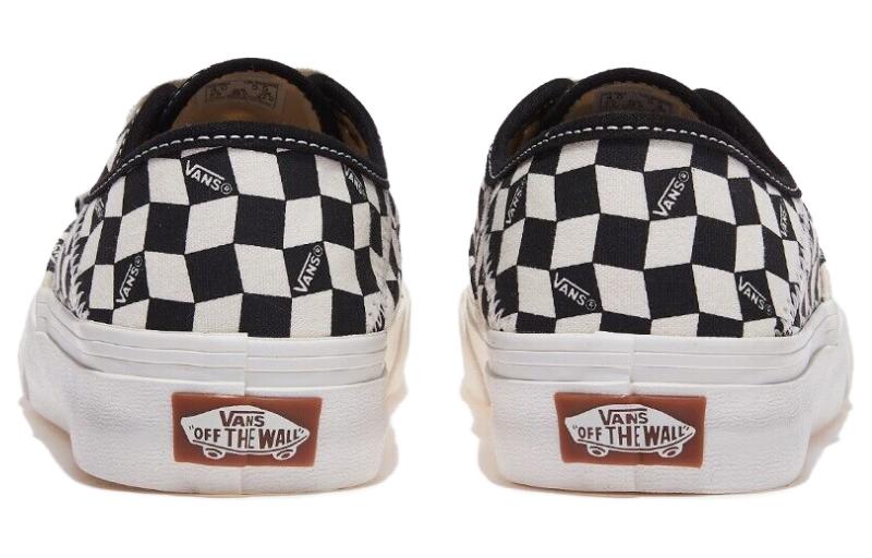 Lookbook 반스 어센틱 VR3 SF 체커보드 "마시멜로 블랙" VN000DNBKIG
