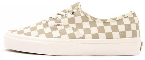 Vans Authentic Wear-Resistant Non-Slip Low Top Casual Skate Shoes White Brown Grid 'White Brown' VN0A5HZS9FO Vans Authentic Wear-Resistant Non-Slip Low Top Casual Skate Shoes White Brown Grid 'White Brown' VN0A5HZS9FO