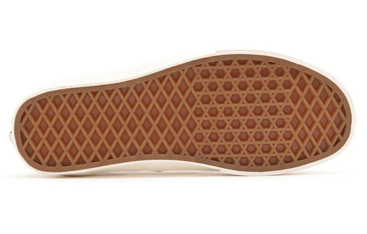 Shop Vans Authentic 棋盤格 耐磨防滑 低筒 滑板鞋 男女同款 白棕