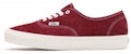 Vans Authentic Kasut Skate Kasual Minimalis Tahan Haus & Gelincir Merah Gelap VN0A5HZS9G8