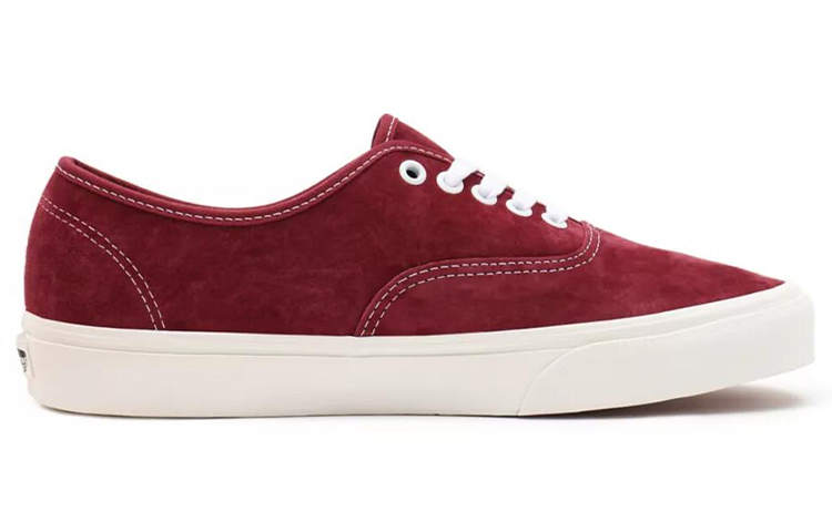 Order 반스 어센틱 튼튼한 미끄럼방지 심플 레드 스케이트 슈즈 VN0A5HZS9G8