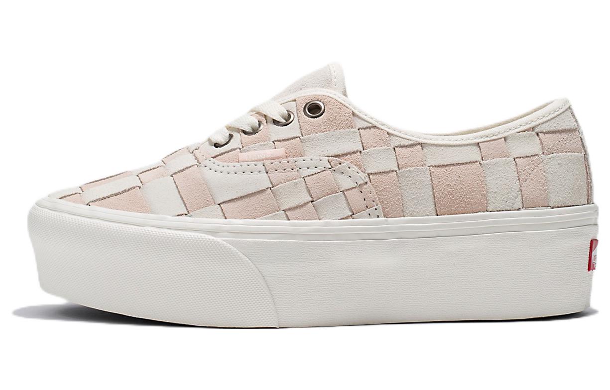 Vans Authentic Woven check Stackform 'White Pink' VN0A5KXXYL7