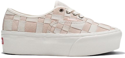 Vans Authentic 编织格纹增高款 '白粉色' VN0A5KXXYL7 Order Vans Authentic 编织格纹增高款 '白粉色' VN0A5KXXYL7