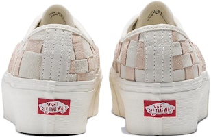 Vans Authentic 编织格纹增高款 '白粉色' VN0A5KXXYL7 Shop Vans Authentic 编织格纹增高款 '白粉色' VN0A5KXXYL7
