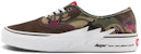 Vans Authentic x Aape 'Bolt Green Camo' Kasut Hijau Camo. VN000BWCCMA