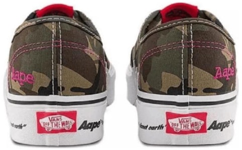 万斯 Authentic x Aape '闪电绿迷彩' VN000BWCCMA Purchase 万斯 Authentic x Aape '闪电绿迷彩' VN000BWCCMA