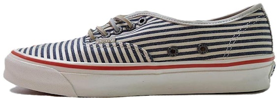 Vans Authentic x Nigel Cabourn Shoes 'Black White Red' VN0A5FBDBX91 Vans Authentic x Nigel Cabourn Shoes 'Black White Red' VN0A5FBDBX91