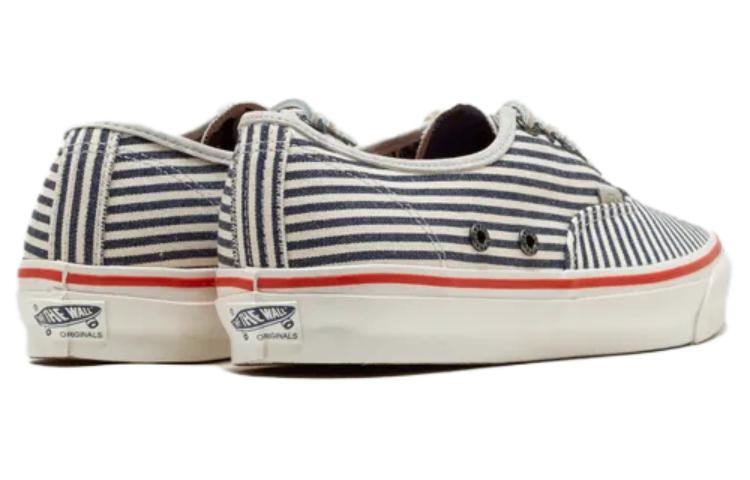 Lookbook Vans Authentic × Nigel Cabourn 黒白赤 VN0A5FBDBX91