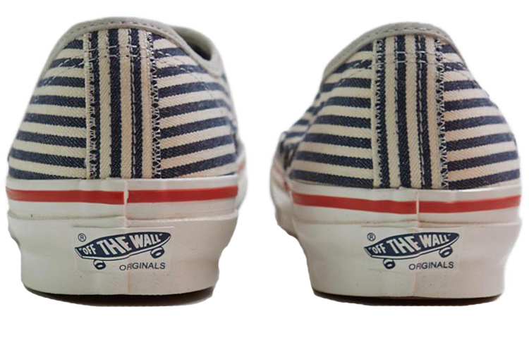 Shop Vans Authentic × Nigel Cabourn 黒白赤 VN0A5FBDBX91