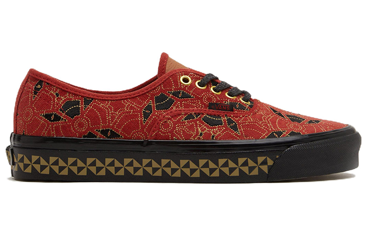 Order Vans Authentic x size? 'Hitam Merah' VN0A7Q5C968